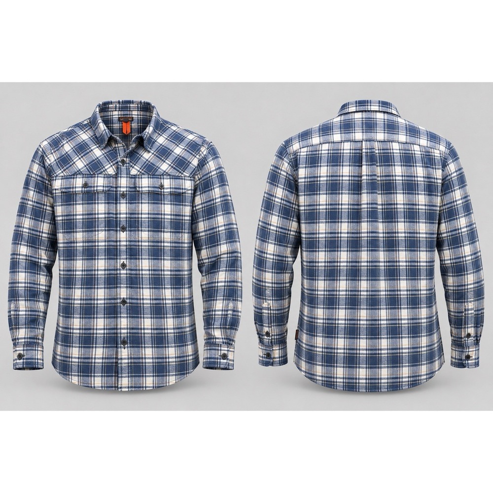 Patagonia SHIRT Men's LARGE LIGHTWEIGHT Flannel Plaid L/S LUMBERJACK POCKETS